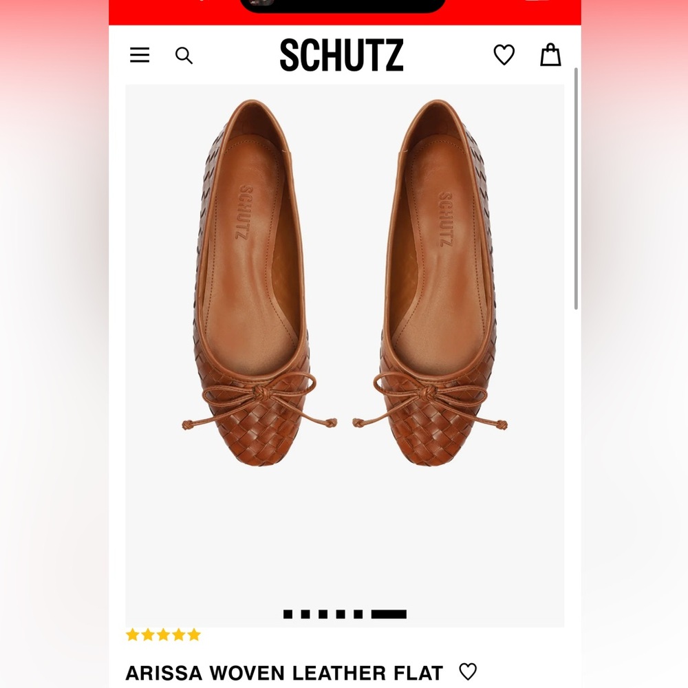Schutz Arissa Woven Flat